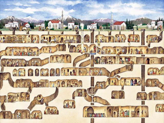 Illustration for article titled 9 Extraordinary Underground Cities